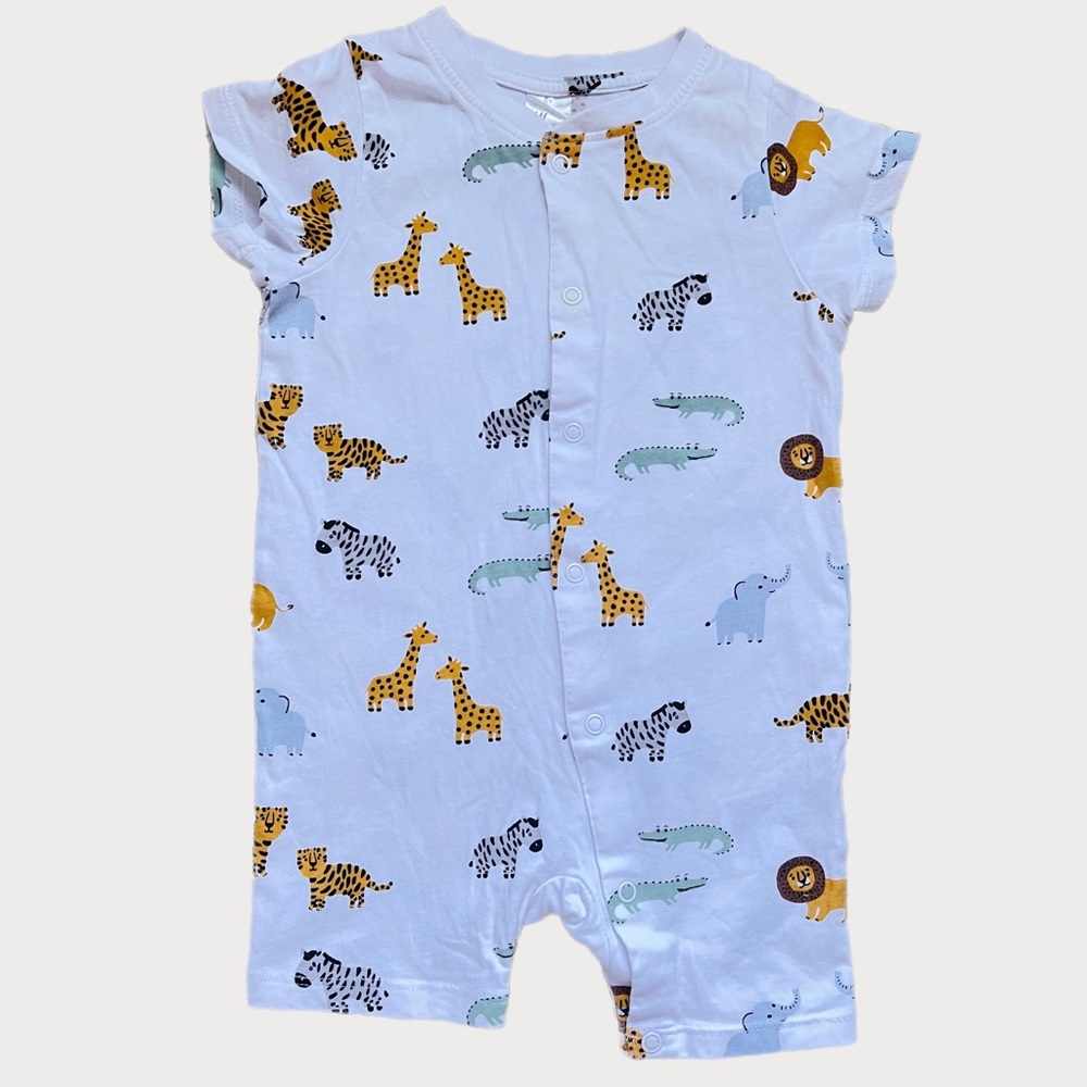 H&M Baby Safari Romper. 6-9M